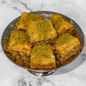Baklawa Turc aux Amandes et Pistaches