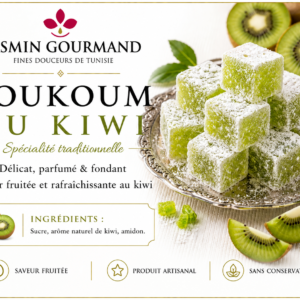 Loukoum au Kiwi
