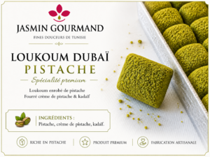 Loukoum Dubaï Pistache