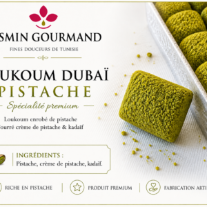 Loukoum Dubaï Pistache