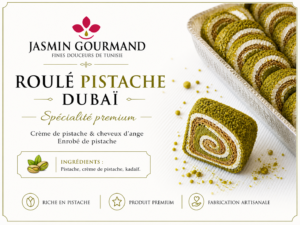 Roulé Pistache Dubaï