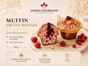 Muffin Fruits Rouges