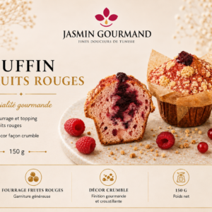 Muffin Fruits Rouges