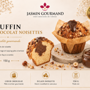 Muffin Chocolat Noisettes