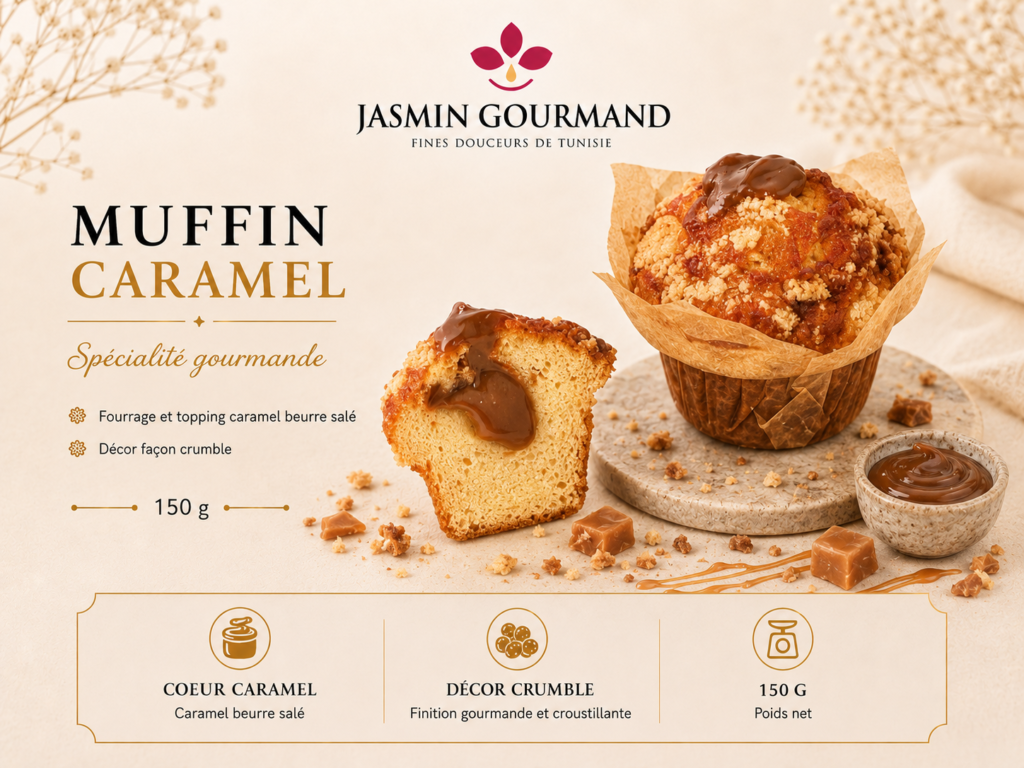 Muffin Caramel
