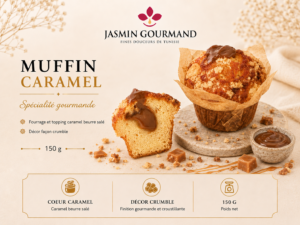 Muffin Caramel