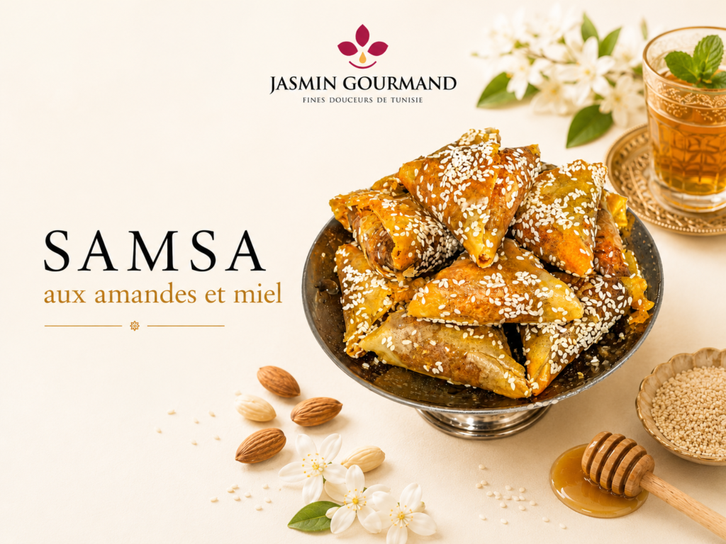 Samsa aux Amandes et Miel