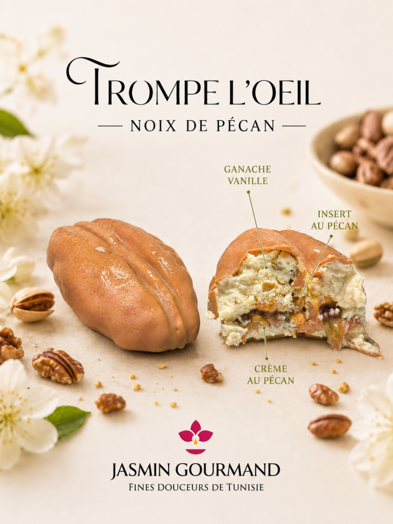 Trompe l&rsquo;œil Noix de Pécan