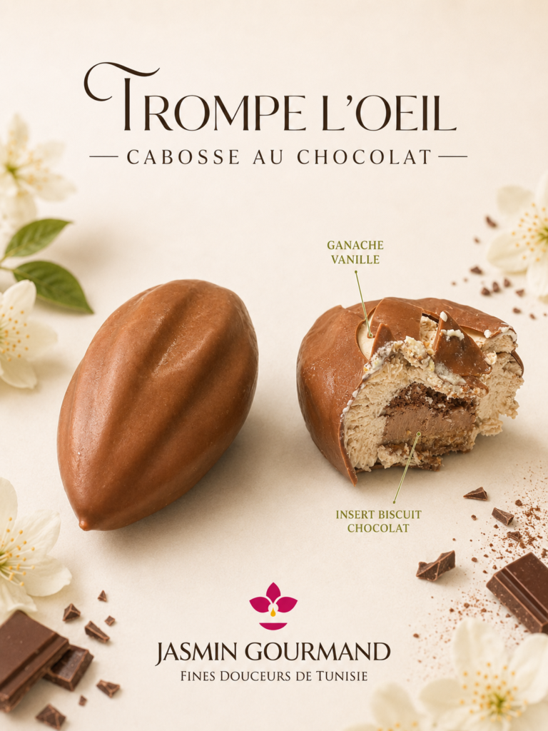 Trompe l&rsquo;œil Cabosse au Chocolat