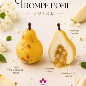 Trompe l'œil Poire