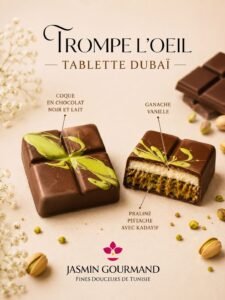 Trompe l&rsquo;œil Tablette Dubaï