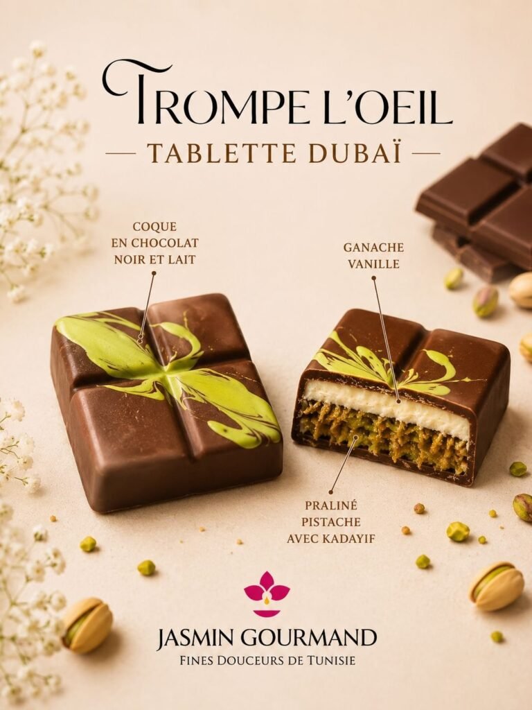 Trompe l&rsquo;œil Tablette Dubaï